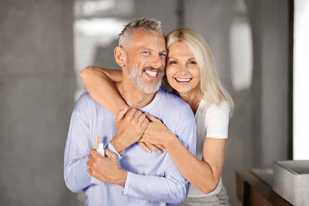 Happy Couple at home